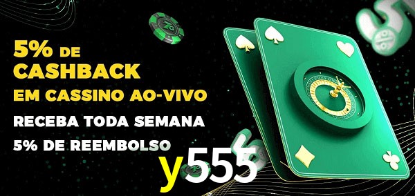 Promoções do cassino ao Vivo y555